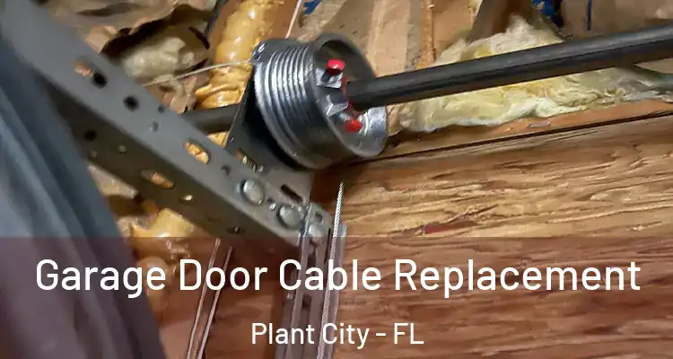 Garage Door Cable Replacement Plant City - FL
