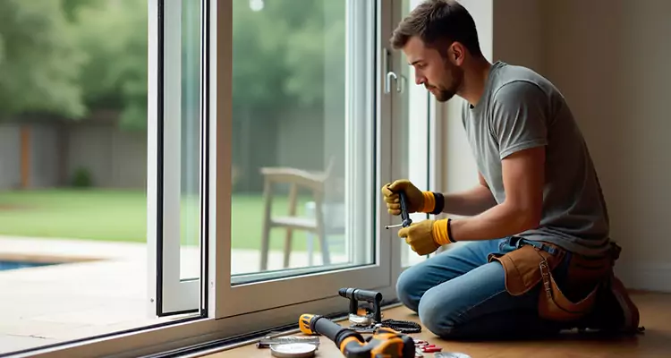 Squeaky Sliding Patio Doors in Plant City, FL