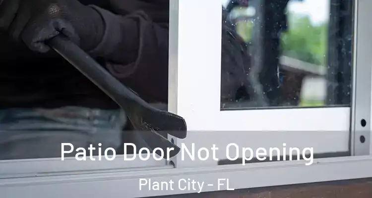 Patio Door Not Opening Plant City - FL